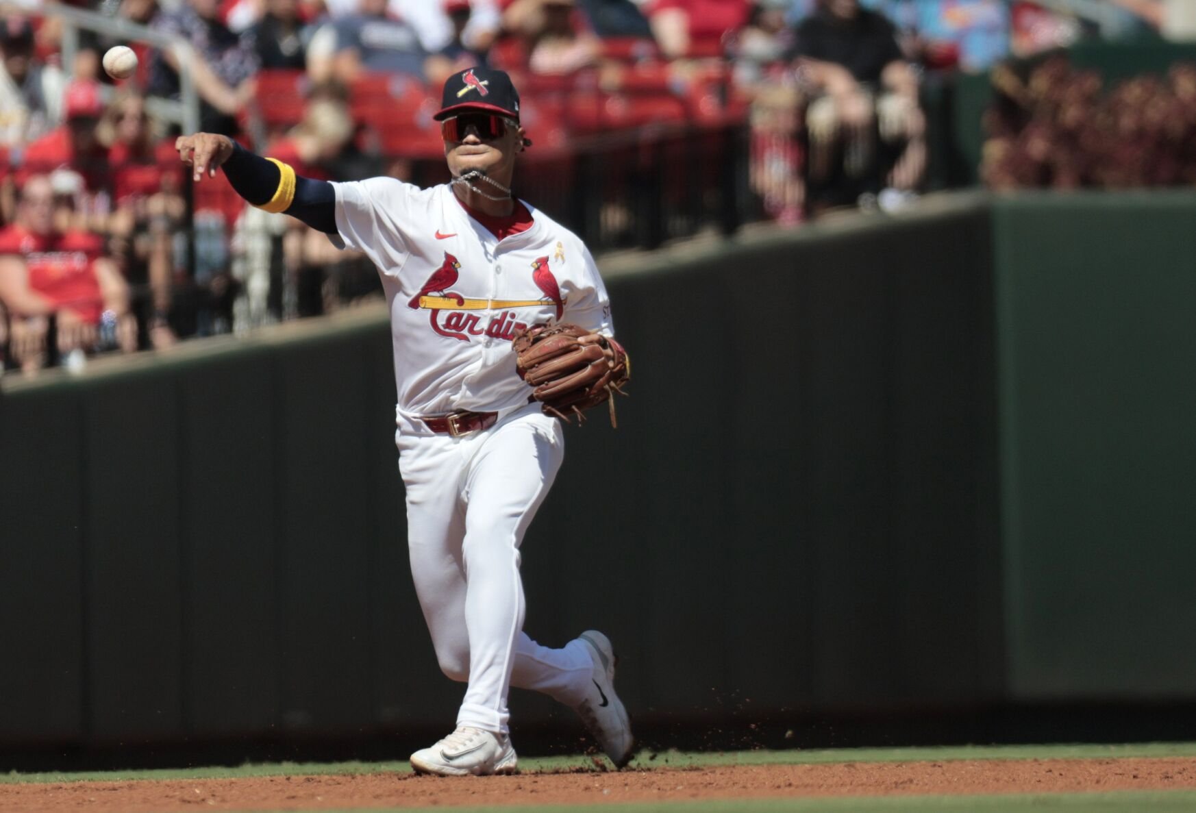 The St. Louis Cardinals host the San Francisco Giants